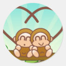 Search for love monkey stickers Animal