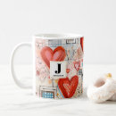 Recherche de red heart love tasses Valentine