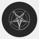 Search for satanic symbols stickers Inverted pentagram