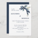 Search for simple royal blue wedding invitations Traditional