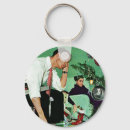 Search for decorated christmas tree keychains Vintage