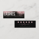 Search for eyelash extensions loyalty cards Rose gold