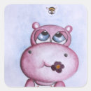 Search for pink hippo stickers Animal