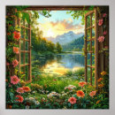 Search for fake window posters Nature