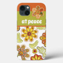 Search for peace flower iphone cases 70s