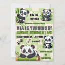 Recherche de panda mignon invitations Fille