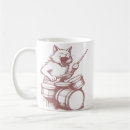 Search for cat playing music mugs Musician