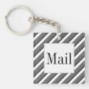 Search for grey stripe square keychains Striped