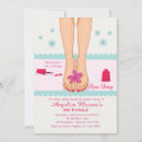 Search for pedicures invitations Nail polish
