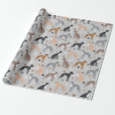 Search for italian greyhound wrapping paper Cute