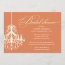 Search for chandelier bridal shower invitations Chic