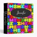 Search for puzzle binders Colourful