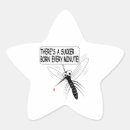 Search for a star is born stickers Black and white