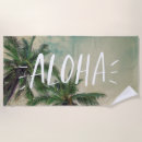 Search for aloha beach towels Palm tree