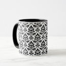 Recherche de style baroque tasses Motif