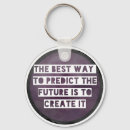 Search for future round keychains Black