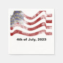 Recherche de drapeau américain serviettes Fête de l'indépendance
