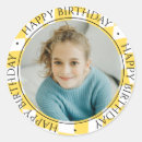 Search for colorful happy birthday stickers Simple
