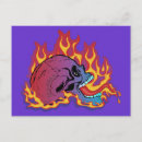 Recherche de flambant cartes postales Crâne