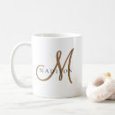 Search for fancy monogram mugs Monogrammed