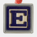 Search for letter e ornaments Keepsake