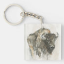 Recherche de ouest américain porteclés Bison