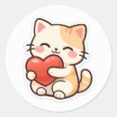 Search for illustration cat stickers Cute animal