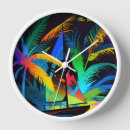 Recherche de contraste horloges Coloré