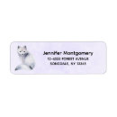 Search for woodland creature return address labels Watercolor