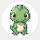 Search for cute cartoon dinosaur stickers Whimsical
