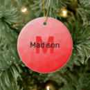 Search for red rose ornaments Modern