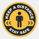 Search for keep distance stickers Coronavirus