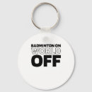 Search for badminton racket keychains Funny