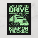 Search for truck postcards 18 wheeler