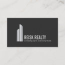 Search for commercial real estate business cards Agent
