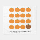 Search for happy halloween blankets Jack o lantern