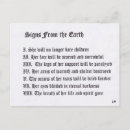 Recherche de changement climatique cartes postales Planète