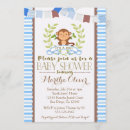 Search for monkey baby boy shower invitations Zoo