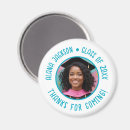 Search for graduation thank you magnets High school graduate