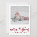 Search for barn christmas cards Snow