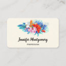 Recherche de fleurs tropicales cartes visite Aloha