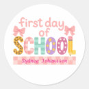 Search for first day of school stickers Teacher