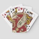 Search for botanical playing cards Decorative