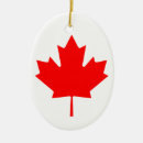 Recherche de drapeau du canada ornements Feuille
