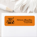 Search for halloween labels Typography