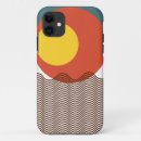 Search for horizontal lines iphone cases Green