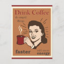 Recherche de café drôle cartes postales Humour