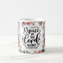 Search for rejoice in the lord mugs God