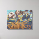 Search for sea otter canvas prints Ocean