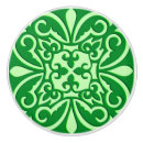 Recherche de vert clair boutons et poignées de porte Céramique
